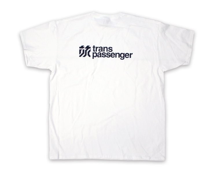 trans passenger Tシャツ(WH)